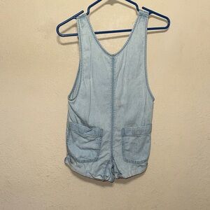 SO Light Blue Denim Kids Bodysuit overall